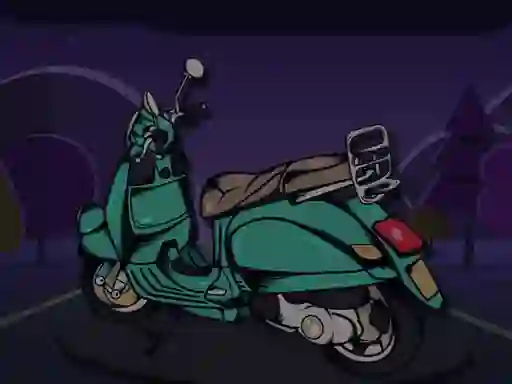 遊戲Classic Scooter Memory在線