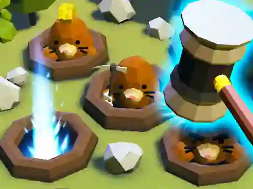 遊戲The Mole Knocker在線