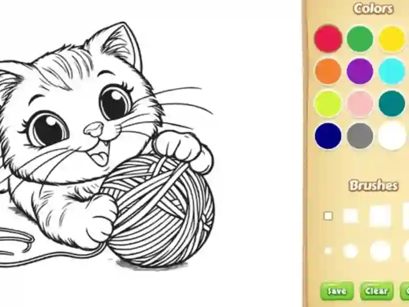 遊戲Cat Coloring Book在線