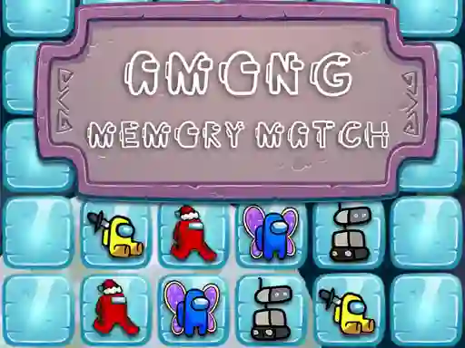 遊戲Among Memory Match在線