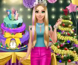 遊戲Blondie Winter Party在線