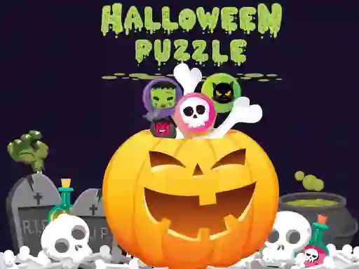 遊戲Halloween Puzzle在線