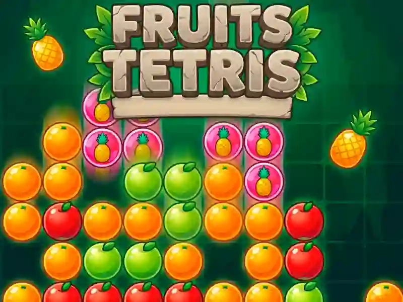 遊戲Fruits Tetris在線