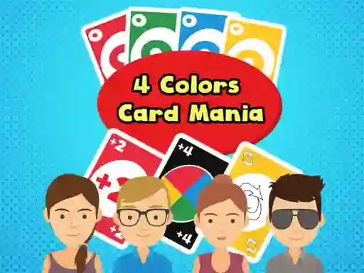 遊戲4 Colors Card Mania在線
