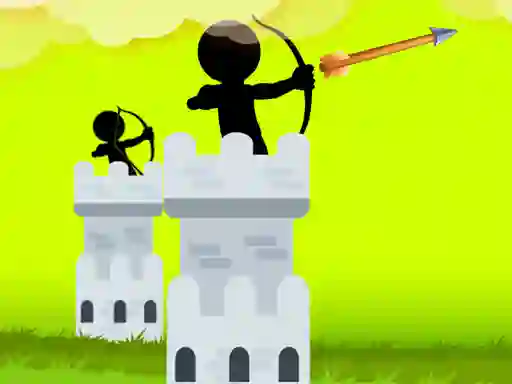 遊戲Stickman Archer Castle在線