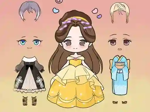 遊戲Vivi Doll Dress Up在線