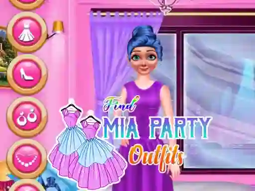 遊戲Find Mia Party Outfits在線