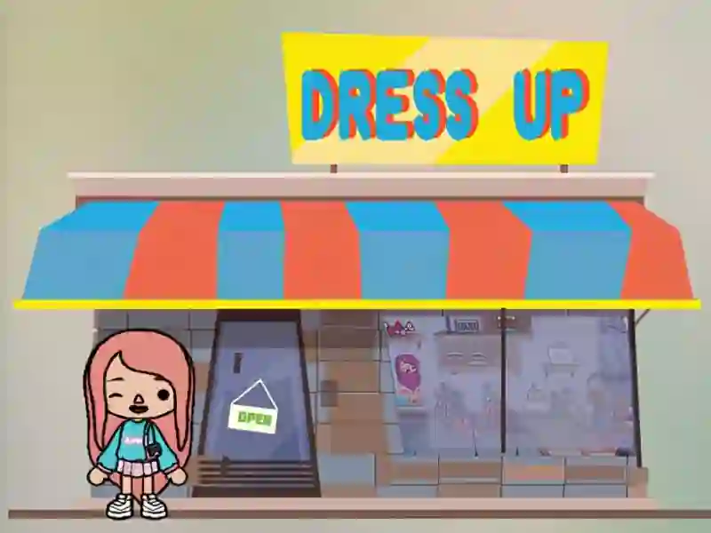 遊戲Dress up Toca Boca Fan在線
