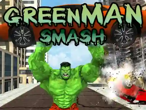 遊戲Green Man Smash在線