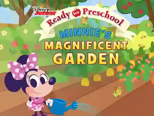 遊戲Ready For Preschool Minnie's Magnificent Garden在線