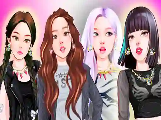 遊戲BlackPink Dress Up在線