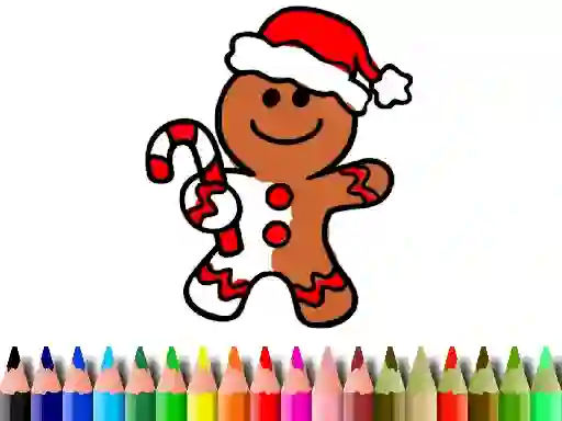 遊戲Back To School: Christmas Cookies Coloring在線