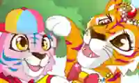 遊戲Mommy and Baby Tiger在線