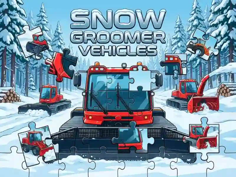 遊戲Snow Groomer Vehicles在線