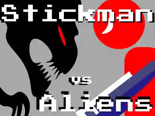 遊戲Stickman vs Aliens在線