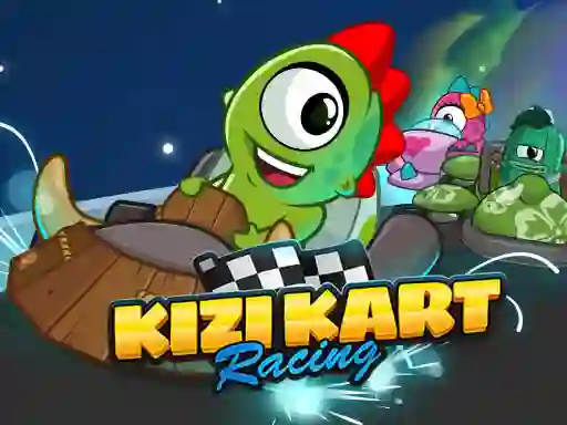 遊戲Kizi Kart Racing在線