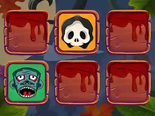 遊戲Halloween Faces Memory在線