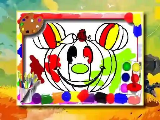 遊戲Halloween Coloring Book在線