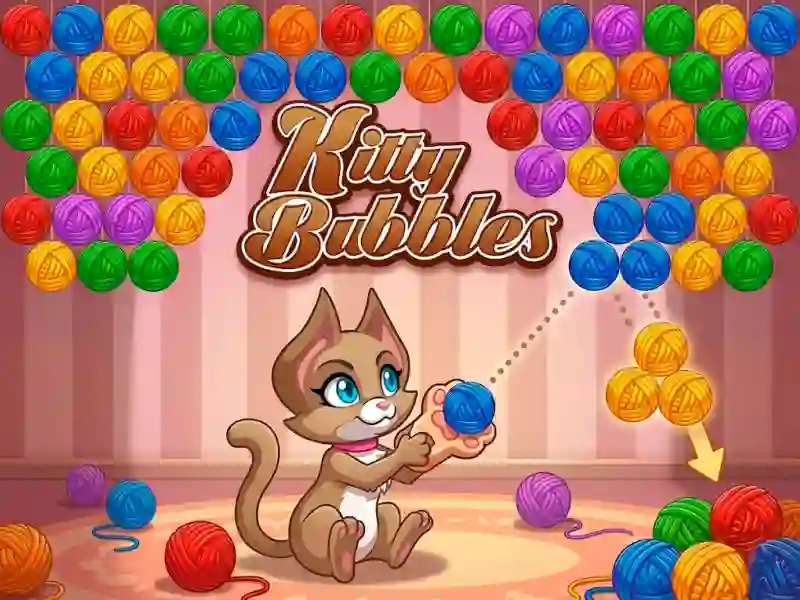 遊戲Kitty Bubbles在線