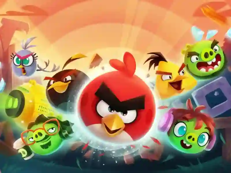 遊戲Angry Birds Mad Jumps在線