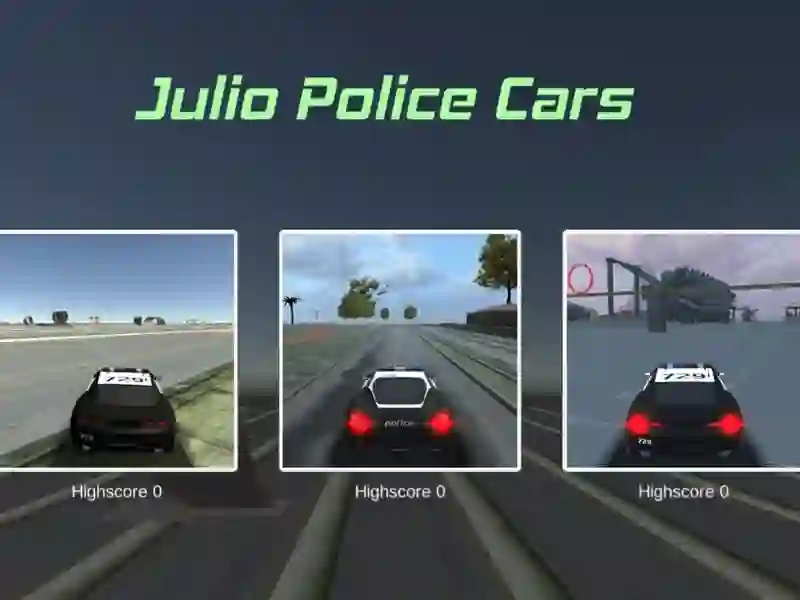 遊戲Julio Police Cars在線