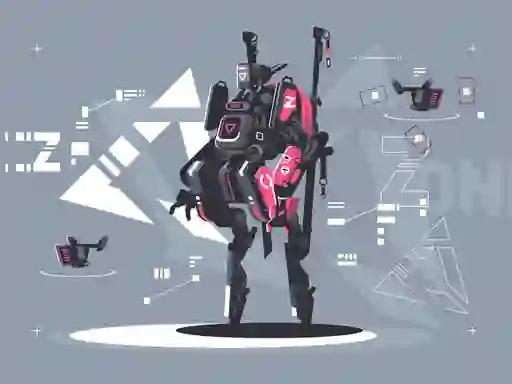 遊戲Alien Robot Warrior Hidden在線
