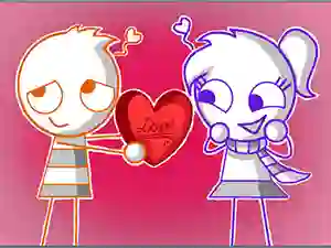 遊戲Valentines Hidden Stars在線