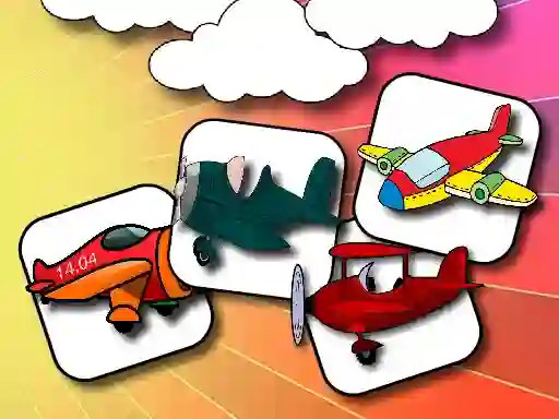 遊戲Airplane Memory Challenge在線