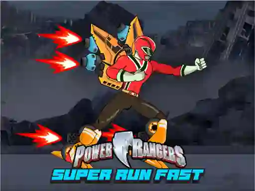 遊戲Power Rangers Super Run Fast在線