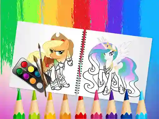 遊戲Sweet Pony Coloring Book在線