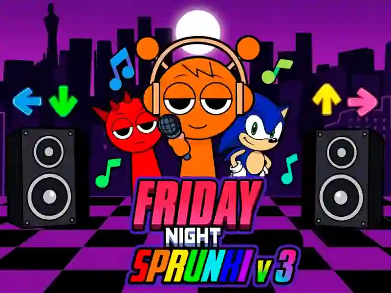 遊戲Friday Night Sprunki v 3在線