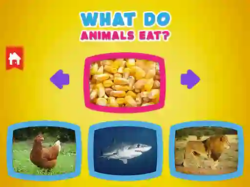 遊戲What Do Animals Eat?在線