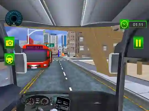 遊戲Driving Service Passenger Bus Transport在線