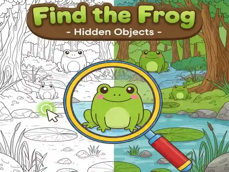 遊戲Find the Frog Hidden Objects在線