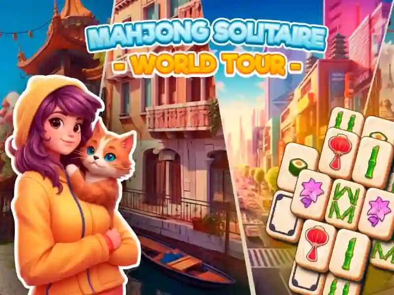 遊戲Mahjong Solitaire: World Tour在線
