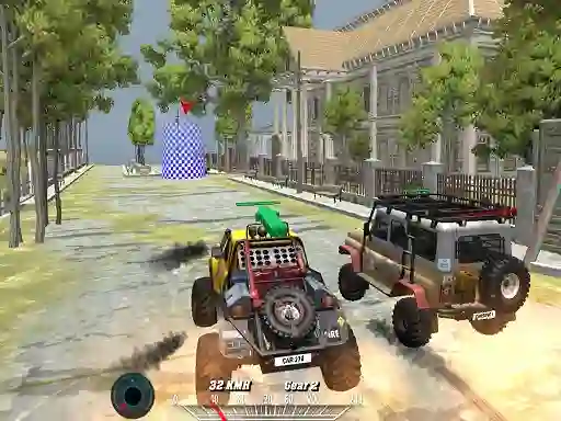 遊戲Offroad Monster Truck Forest Championship在線