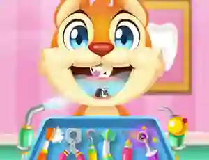 遊戲Crazy Animals Dentist在線