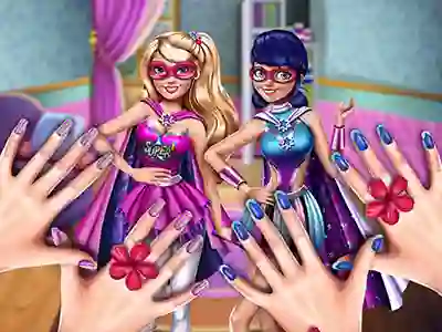 遊戲Princess Superheroes: Beauty Salon在線