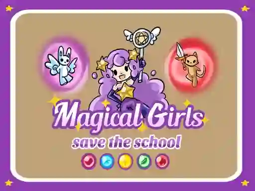 遊戲Magical Girls Save the School在線