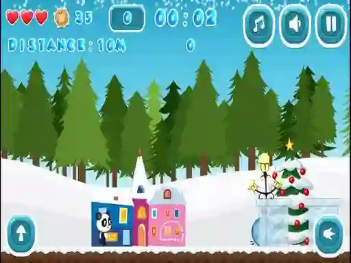 遊戲Christmas Panda Run在線