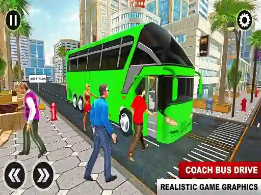遊戲Euro Coach Bus City Extreme Driver在線