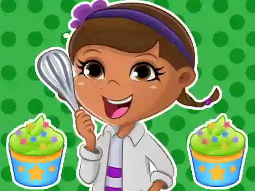 遊戲Dottie Doc Mcstuffins Cupcake Maker在線