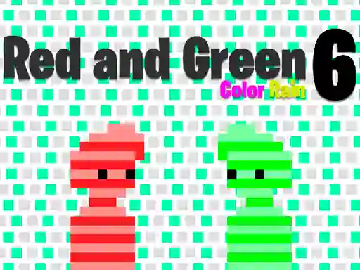 遊戲Red and Green 6 Color Rain在線