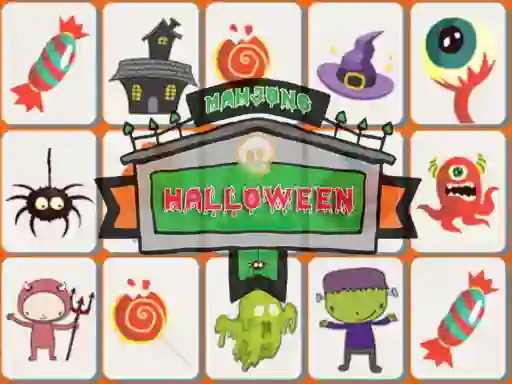 遊戲Halloween Mahjong在線