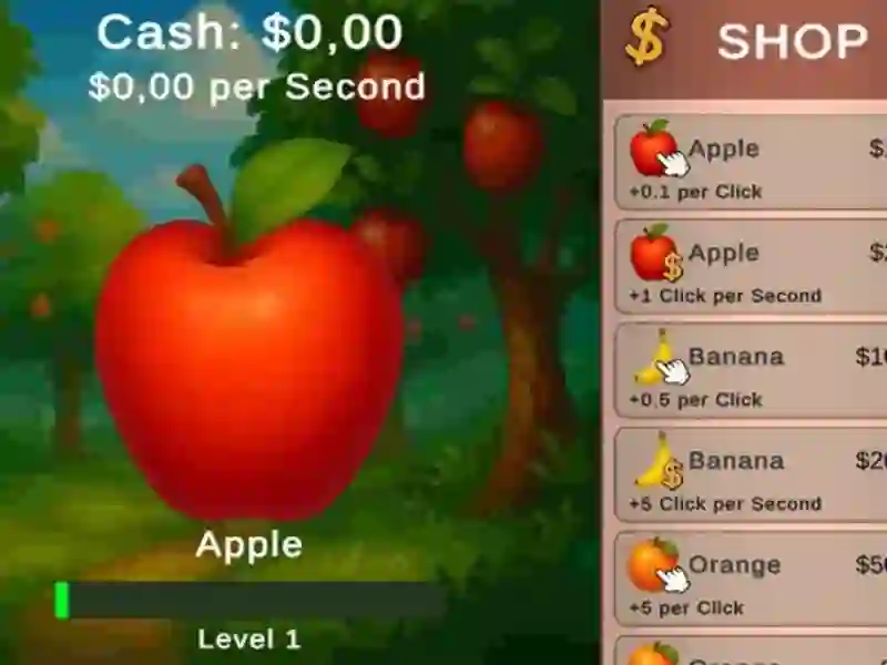 遊戲Fruit Clicker在線
