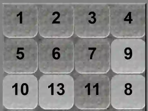 遊戲Classic Sliding Numbers在線