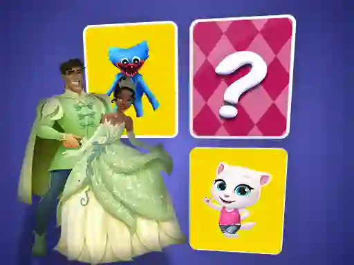 遊戲The Princess and the Frog Memory Card Match在線