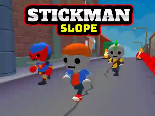 遊戲Stickman Slope在線