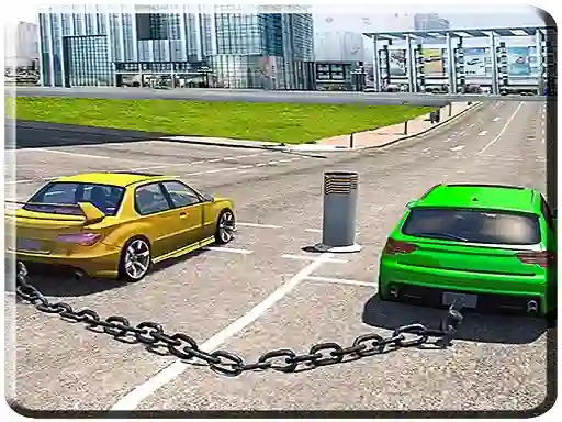 遊戲Chained Cars Impossible Tracks在線