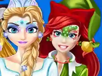 遊戲Christmas Face Painting在線